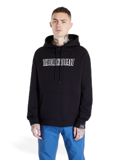 Pulover RAF SIMONS Regular Fit Hoodie Die Has Cast Print Črna | 222-M161-19004-0099