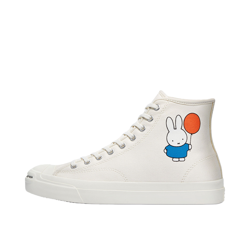 Superge in čevlji Converse CONS Jack Purcell Pro Mid POP Trading Company Miffy White Bela | 171851C