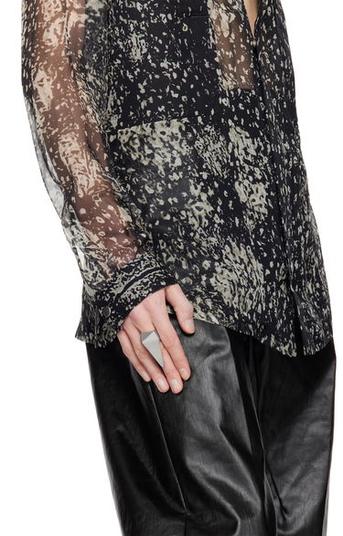 Prstan Rick Owens Rick Owens Hollywood Pyramid Ring Kovinski | RJ0000089 MMT, 3