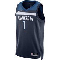 Dres Nike NBA Dri-FIT Minnesota Timberwolves Anthony Edwards Icon Edition 2022/23 Swingman Jersey Mornarica | DN2013-421, 0