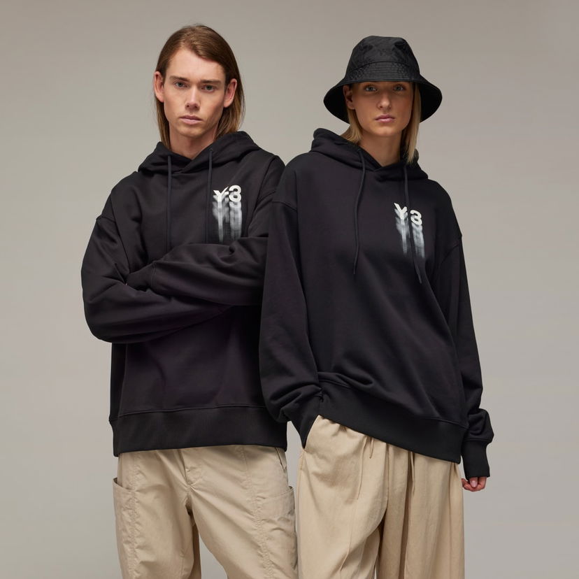 Pulover Y-3 Graphic Hoodie Črna | IZ3169