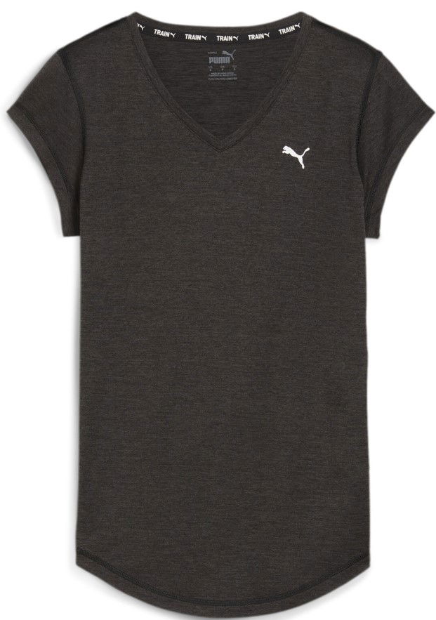 Majica Puma TRAIN FAV HEATHER CAT TEE Črna | 526226-01