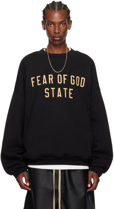 Pulover Fear of God Designer Crewneck Sweatshirt Črna | 192BT246260F, 0