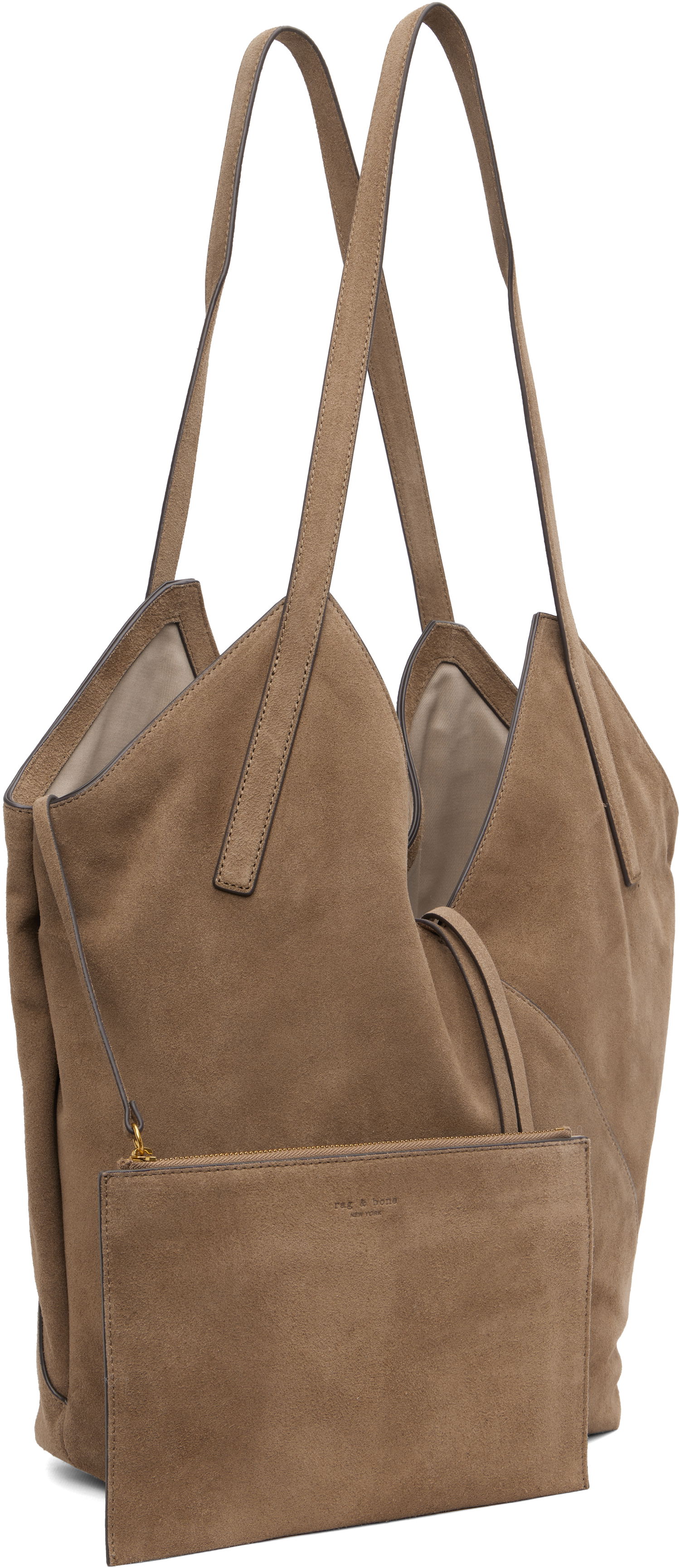Tote bag rag & bone Rag & Bone Alix Suede Tote Bag Rjava | SD100823, 1