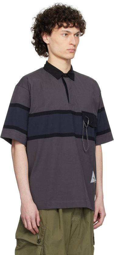Polo majica and wander and wander x Gramicci Tech Rugby Polo Rumena | GUJ5-S3010, 4