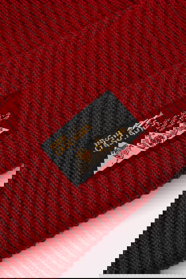 Beanie Columbia Ribbed Knit Beanie with High Cascades Patch Rdeča | 2092601, 2