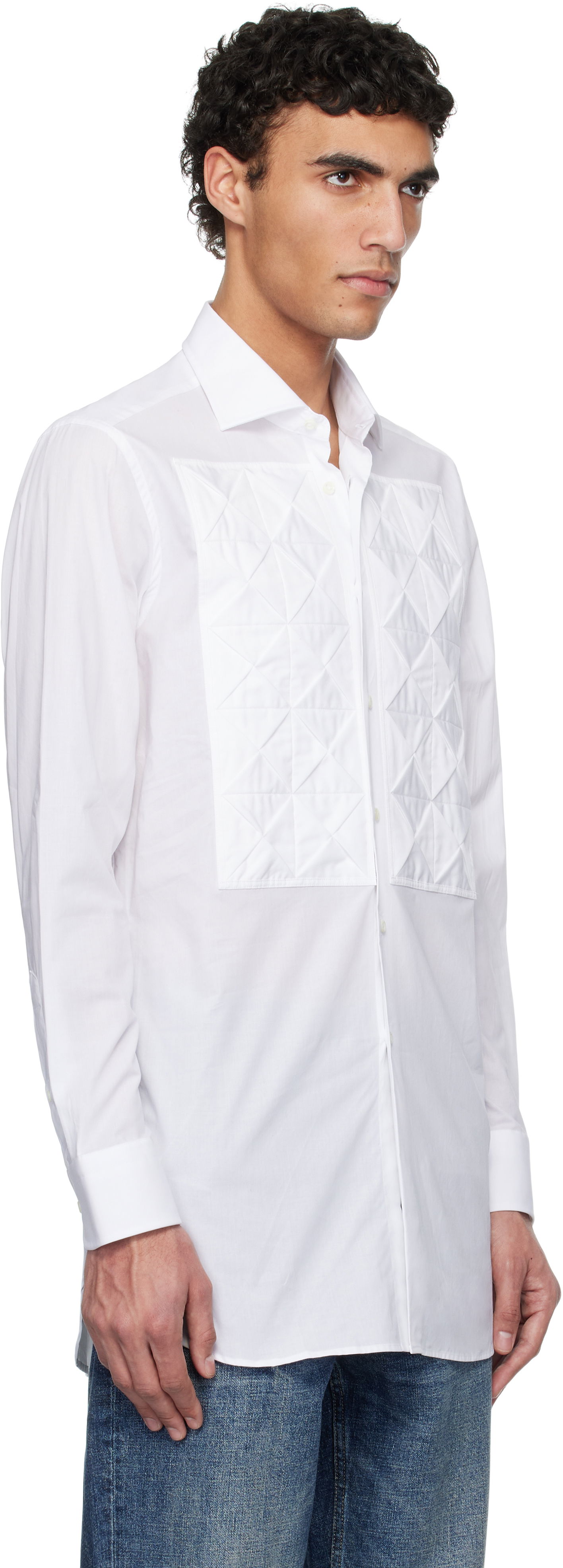 Srajce Junya Watanabe Junya Watanabe Guy Rover Edition Customized Shirt Bela | WO-B022-051, 1