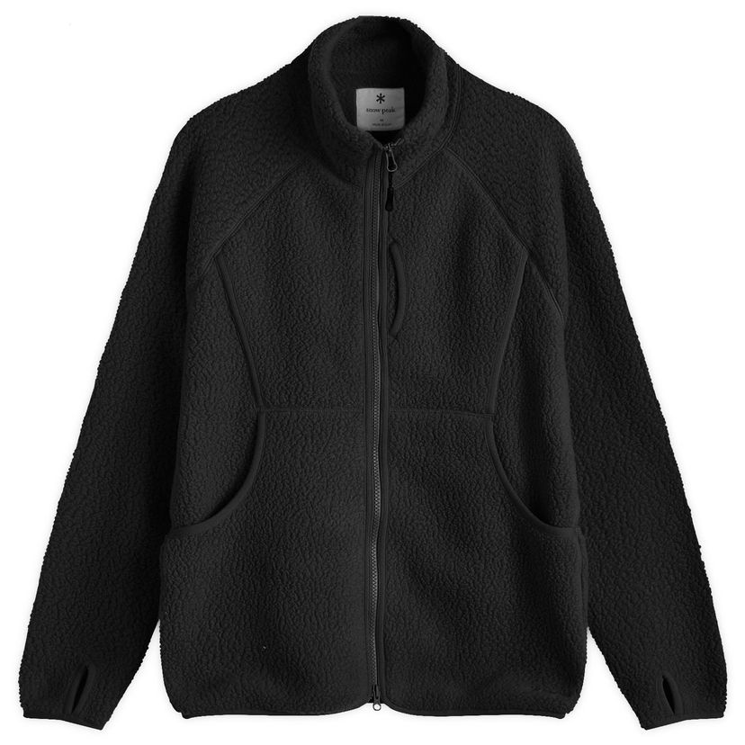 Pulover Snow Peak Thermal Boa Fleece Jacket Črna | SW-24AU005-BLK