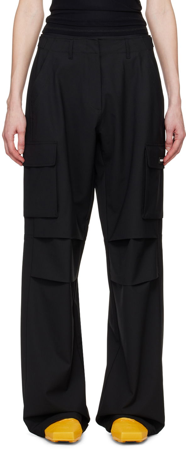 Cargo hlače Coperni Tailored Cargo Pants Črna | COPP40106C