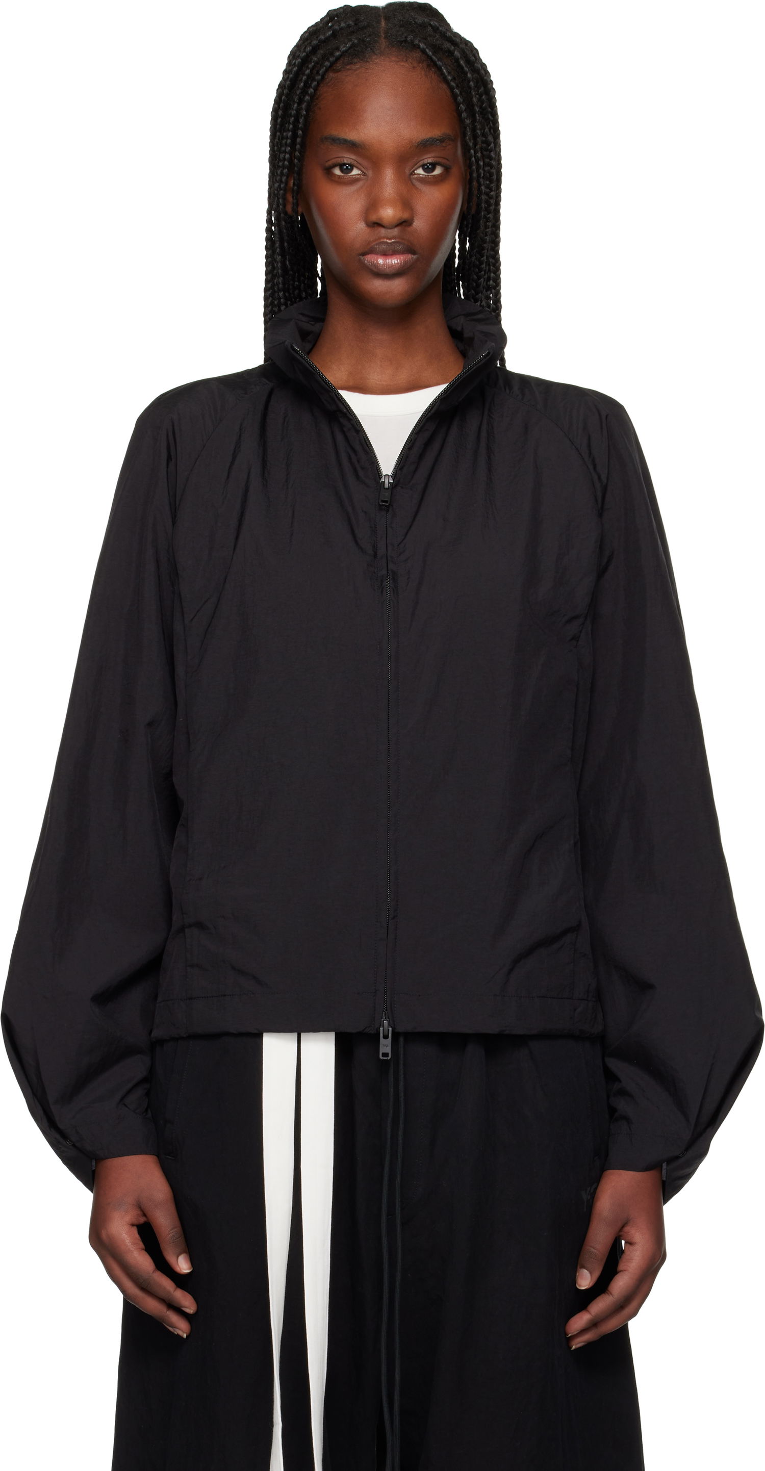 Vetrovka Y-3 Y-3 Nylon Cropped Jacket Črna | JD1478, 0