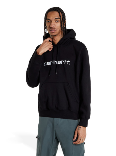 Pulover Carhartt WIP WIP Hooded Črna | I030230.0D2XX