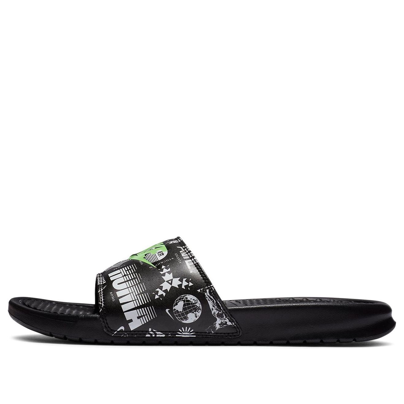 Superge in čevlji Nike Benassi JDI Print Slides Črna | 631261-042, 0