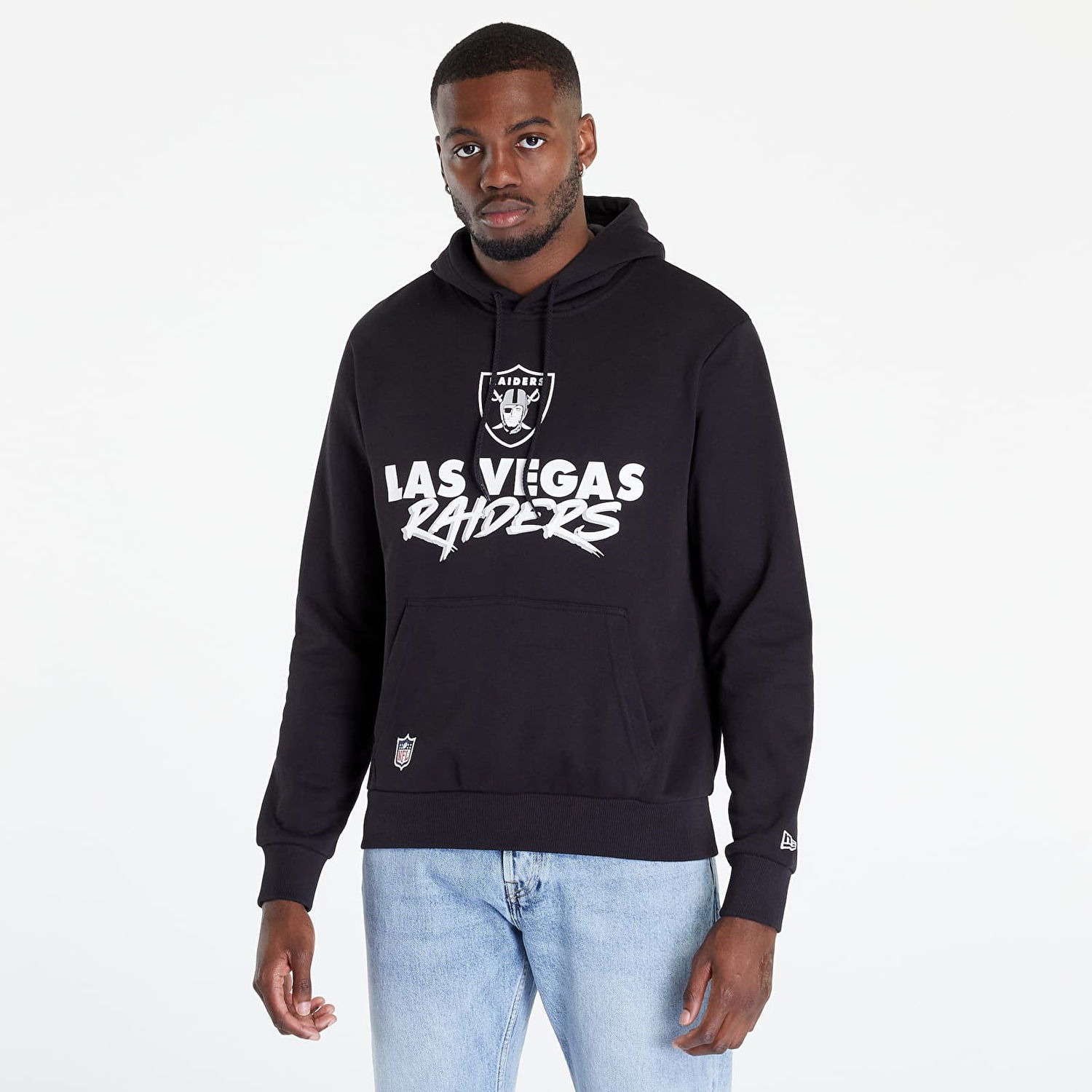Pulover New Era NFL Script Team Las Vegas Raiders Črna | 60284648, 0