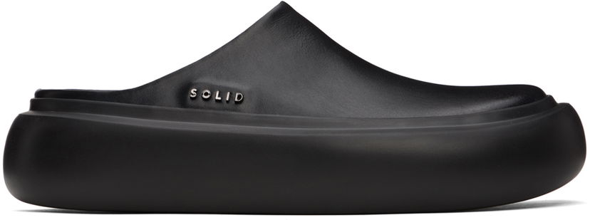 Oblačila Solid Homme Solid Homme Hardware Loafers Črna | S241SU02