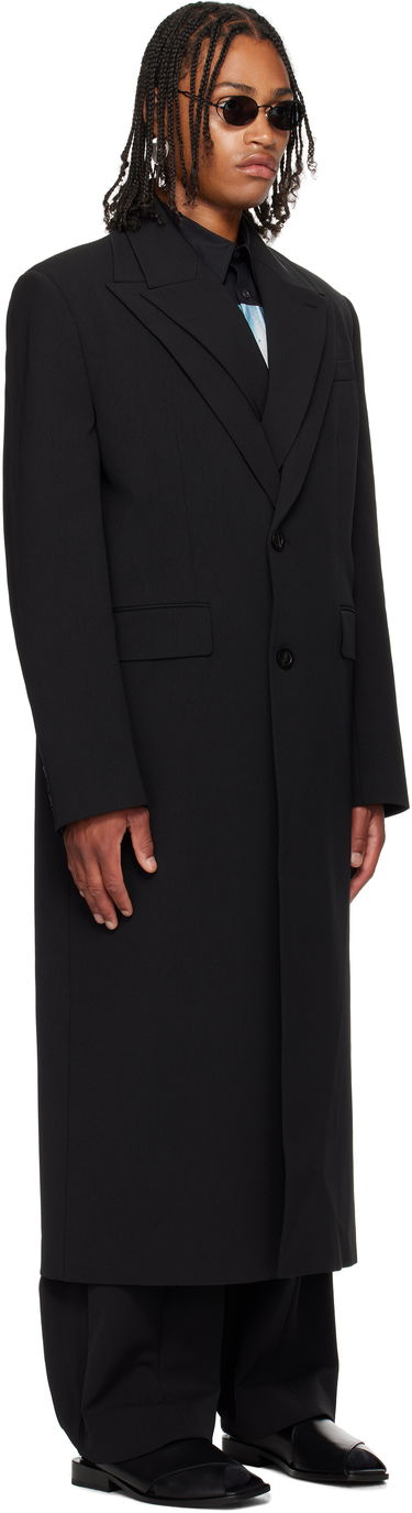 Plašči Jean Paul Gaultier Jean Paul Gaultier Double Layer Coat Črna | 25/03-U-OU010-W002-00, 4