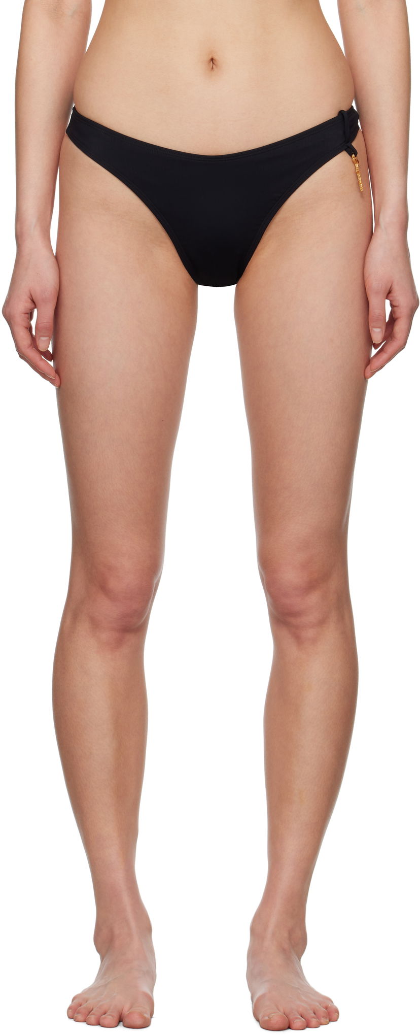 Kopalke Jacquemus Jacquemus Signature Bikini Bottom Črna | 25E251SW025-2294