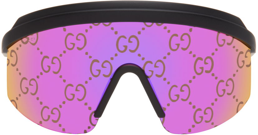 Flexstyle Gucci Mask Frame Sunglasses Črna | GG1477S-004