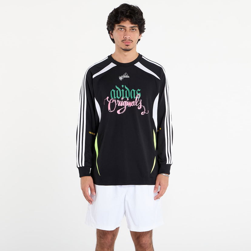 Majica adidas Originals Spiders Goalkeeper Loose Long-Sleeve Top Črna | JW0201