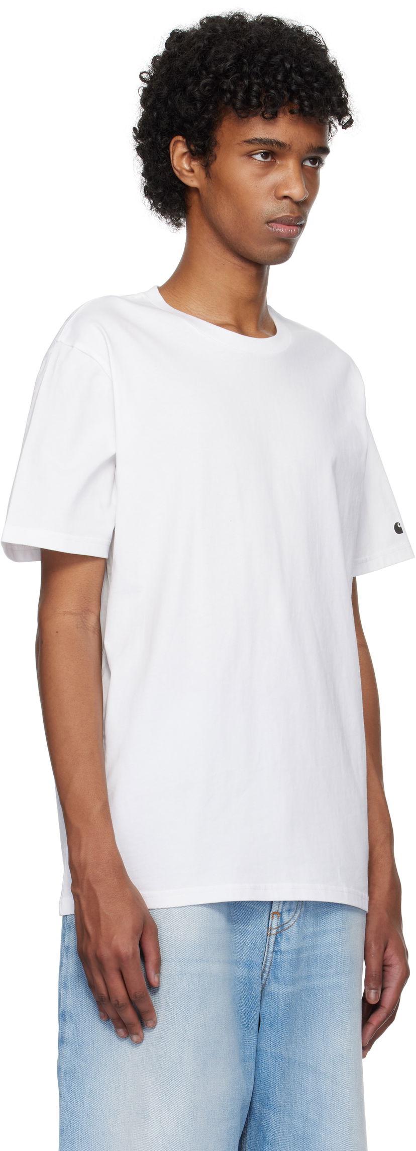Majica Carhartt WIP Short Sleeve Base T-Shirt Bela | I026264_00K_XX