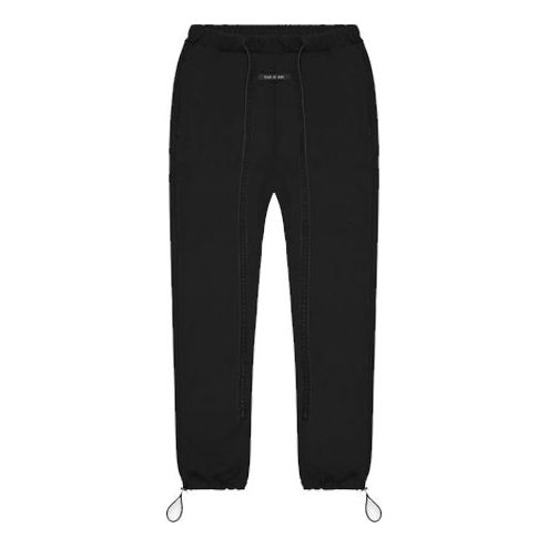 Trenirka Fear of God FW19 Drawstring Pants Črna | FOG-FW19-68
