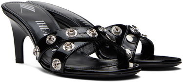 Modni dodatki The Attico Attico Cosmo Heeled Sandals Črna | 241WS777 E056S, 3