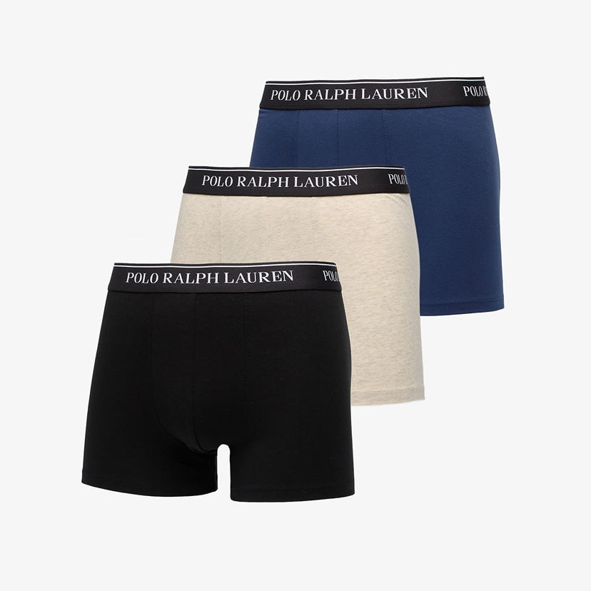 Boksarice Polo by Ralph Lauren Ralph Lauren Stretch Cotton Trunk 3-Pack Večbarvna | 714830299177
