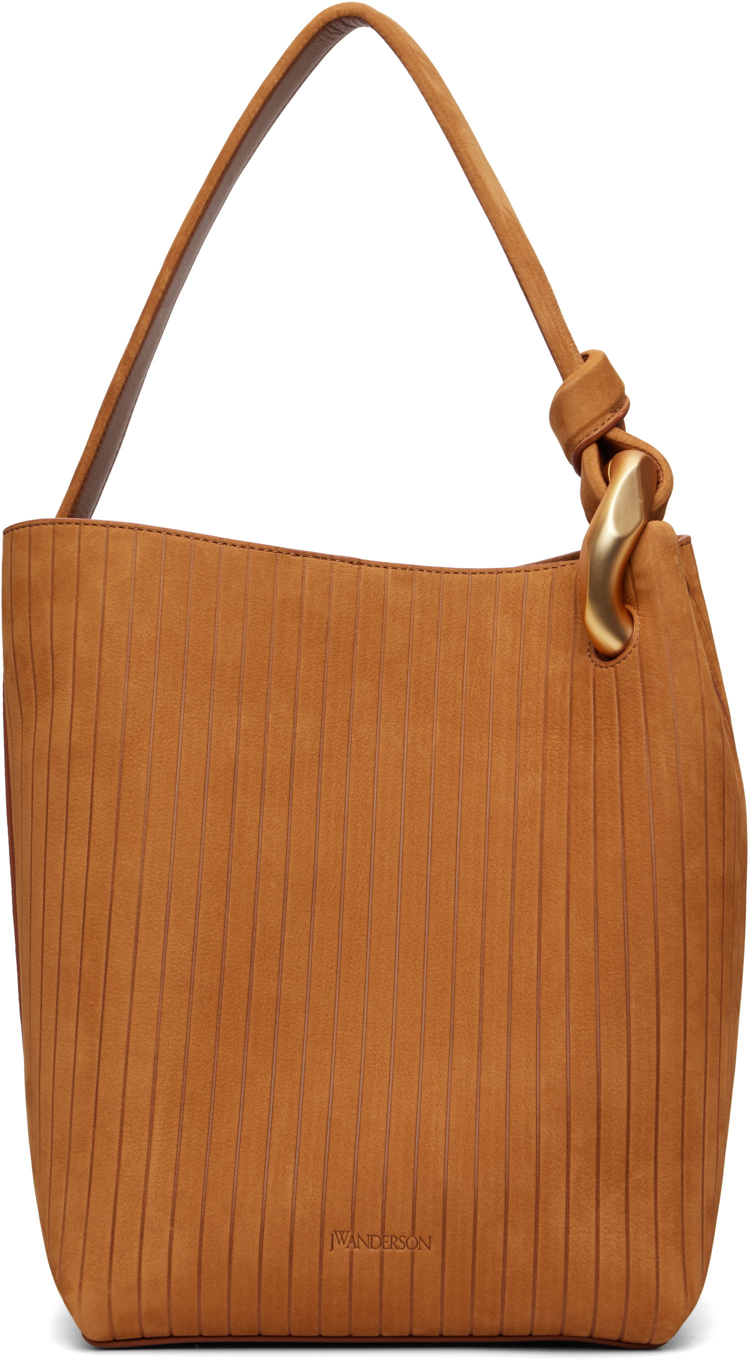 Tote bag JW Anderson 'The JWA Corner Bucket' Tote with Vertical Texture and Sculptural Hardware Rjava | HB0737-LA0375, 0