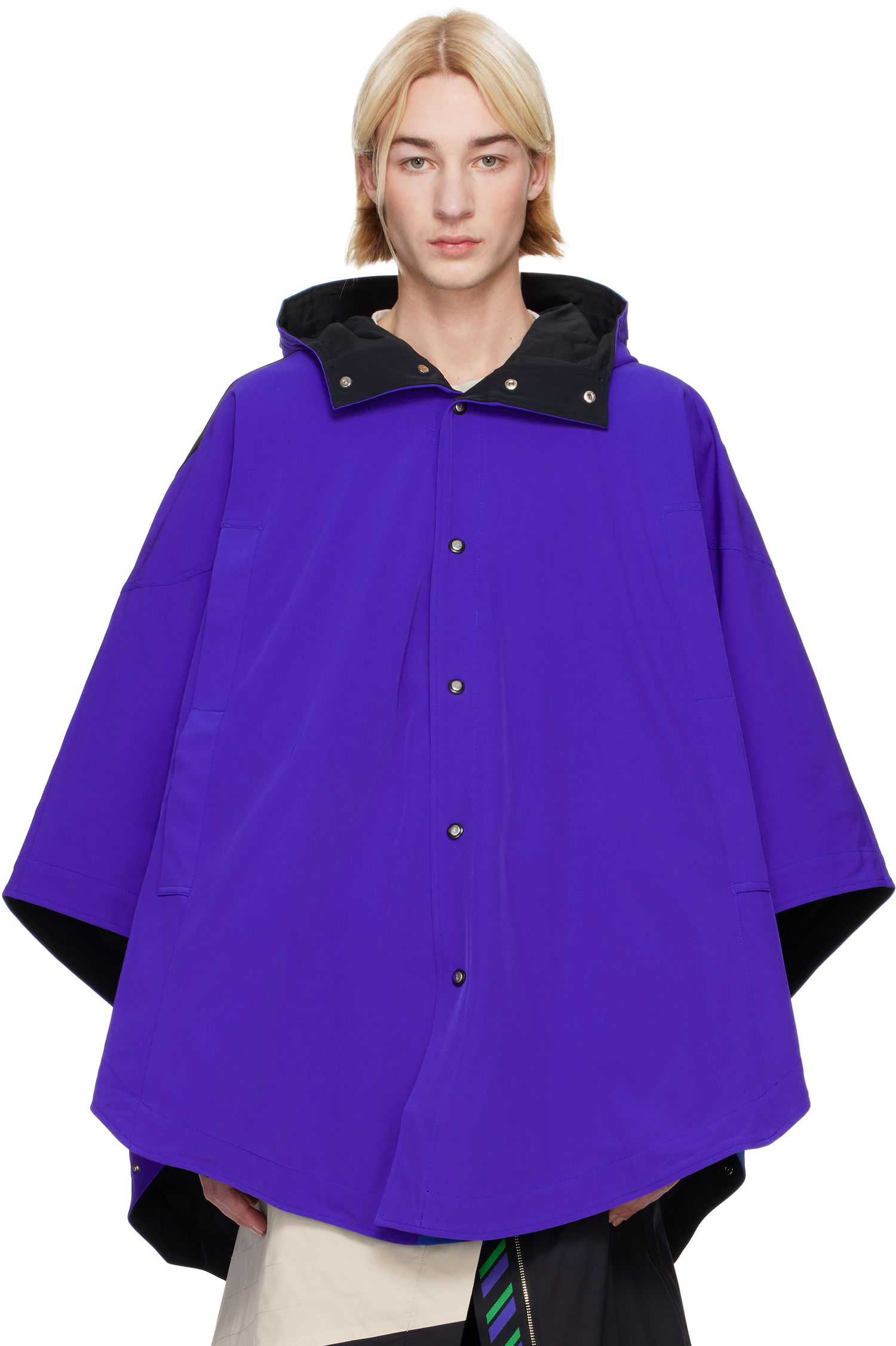 Parka Asics Edition Heveanoid Reversible Cape Jacket Lila | 2203A290-400, 0