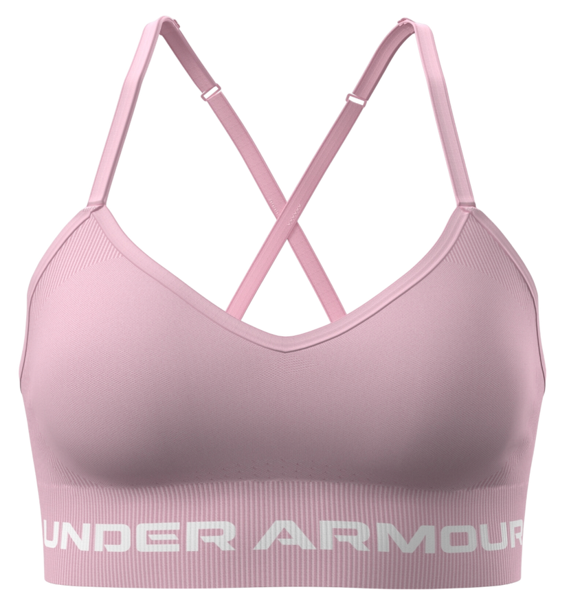 Modrček Under Armour Vanish Seamless Low Sports Bra Roza | 1384417-647