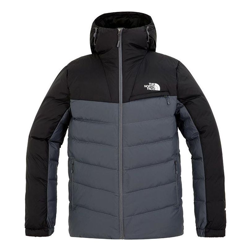 Puhovka The North Face Nuptse Insulated Hooded Jacket Siva | NF0A7QPK-F9L