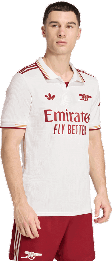 Dres adidas Performance Arsenal 25/26 Authentic Third Jersey Bela | JI9554, 4