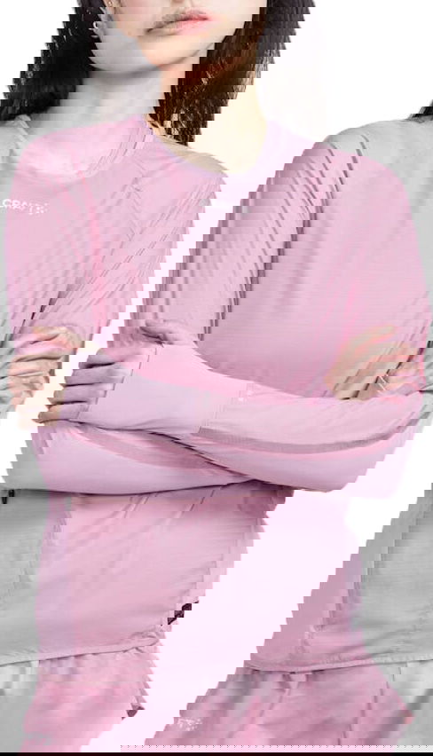 Majice in brezrokavniki Craft PRO Hypervent Long Sleeve T Roza | 1910428-743000, 0