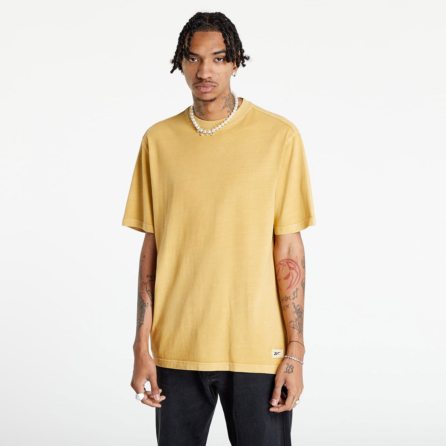 Majica Reebok Cl ND Tee Rumena | HK7090, 0