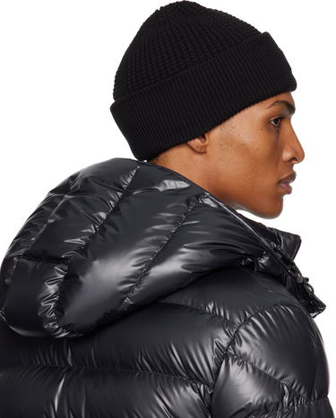 Beanie Moncler Moncler Logo Cotton Beanie Bela | K20913B00032M1367, 4