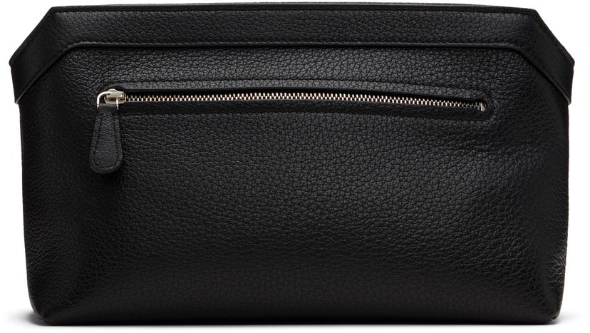Potovalna torba The Row Terrasse Pouch Črna | W1674-L138