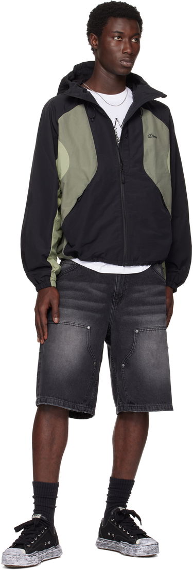 Vetrovka Dime Dime Tech Windbreaker Jacket Zelena | DIMESU253BLK, 3