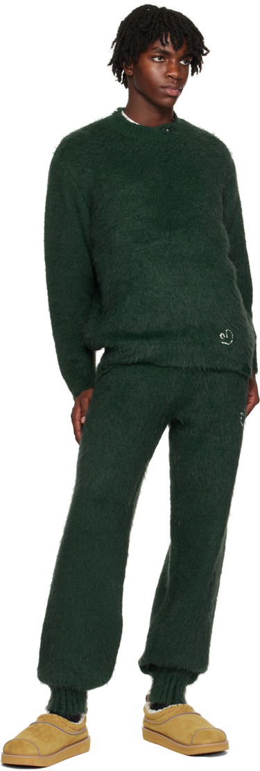 Trenirka ADER ERROR Embroidered Sweatpants Zelena | BMADFWBT0401GN, 3