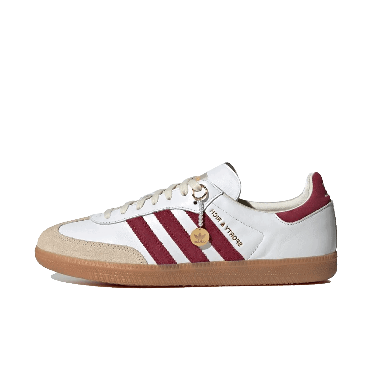 Superge in čevlji adidas Originals Sporty & Rich x Samba "White Burgundy" Bordo | IF5660, 0