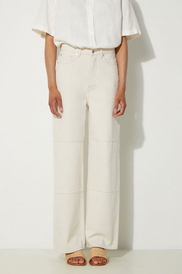 Kavbojke Samsoe Samsoe Sashelly High Waist Jeans Bež | F24200010, 0