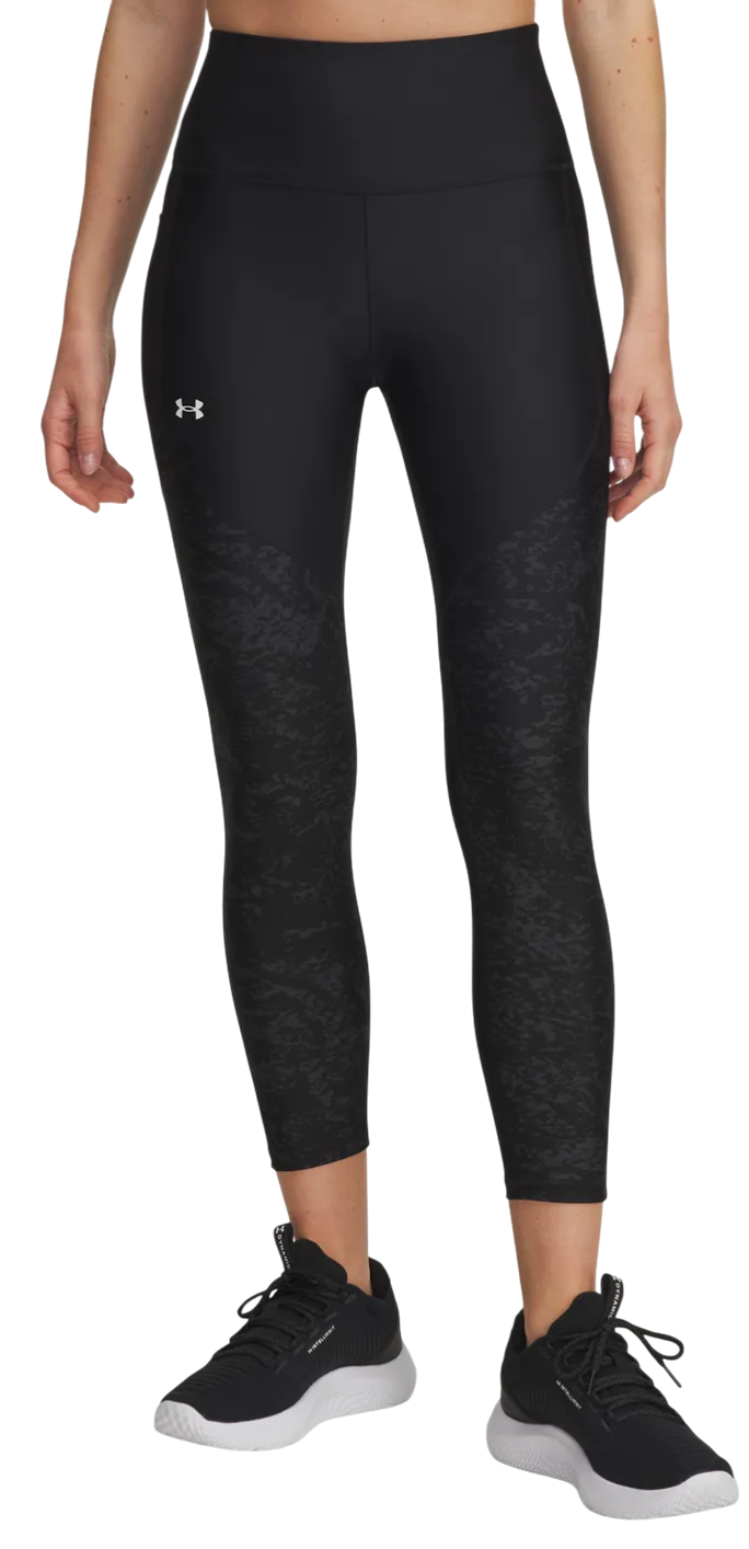 Pajkice Under Armour Under Armour Tech Print Panel Ankle Leggings Črna | 1386407-002