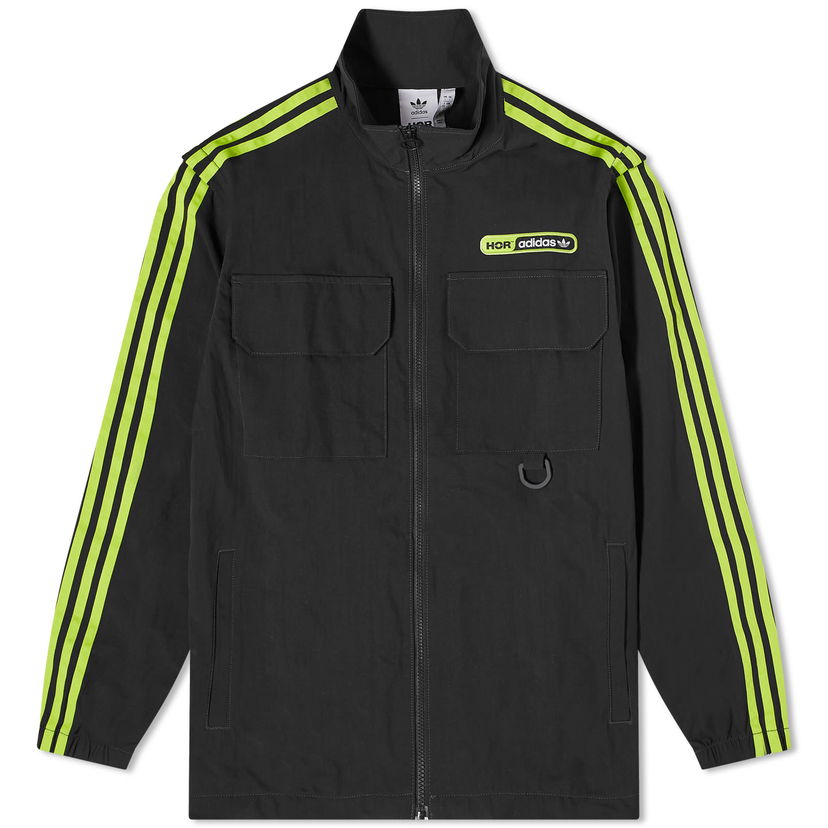 Vetrovka adidas Originals x Hoer Track Top, Size Large Črna | IN3110