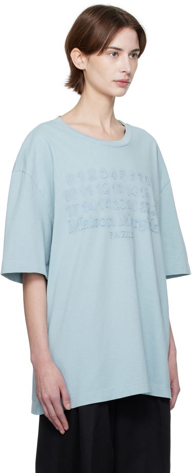 Majica Maison Margiela Maison Margiela Embroidered Logo T-Shirt Bela | S50GC0705 S24567, 4