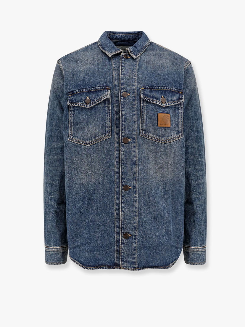 Srajce Carhartt WIP Denim Shirt Jacket Modra | I034735014Q
