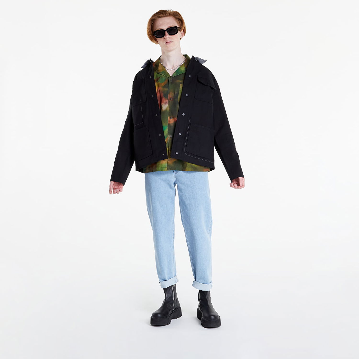 Jakna Vans Vault x Krink Drill Chore Coat Črna | VN0A5KFHBLK1, 0