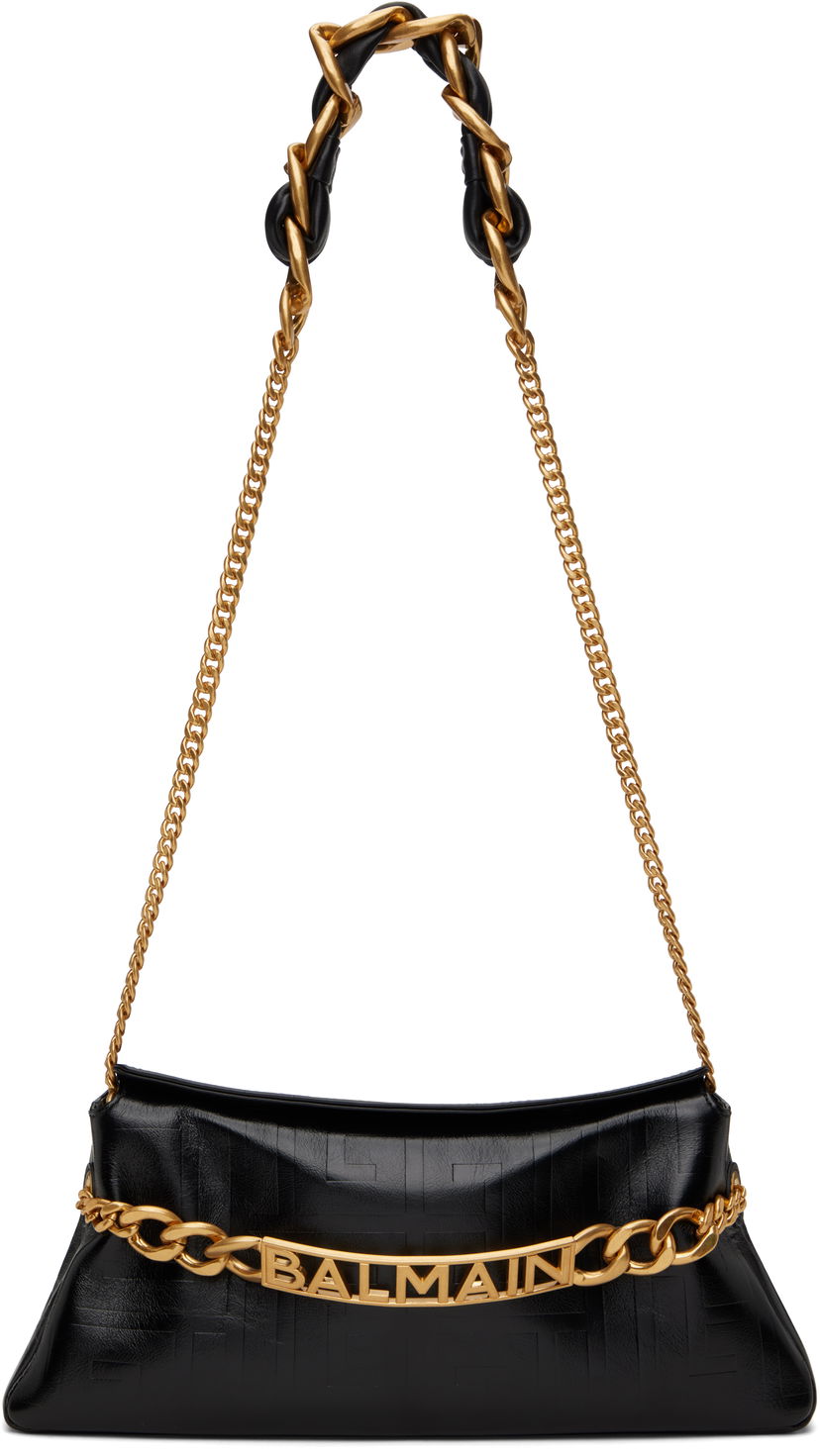 Torbica Balmain Balmain 1945 Soft Clutch Črna | EN1LQ955LETF