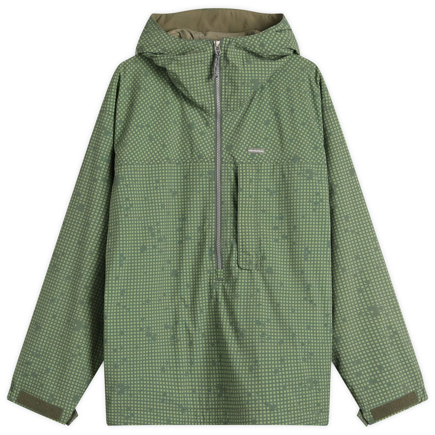Vetrovka thisisneverthat thisisneverthat Nylon Anorak Parka Jacket Zelena | TN251WOWLS02-CAM, 0