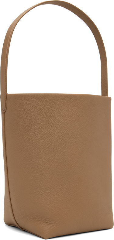 Tote bag The Row Medium Pebbled Leather Tote Bag Rjava | W1313-L129, 2