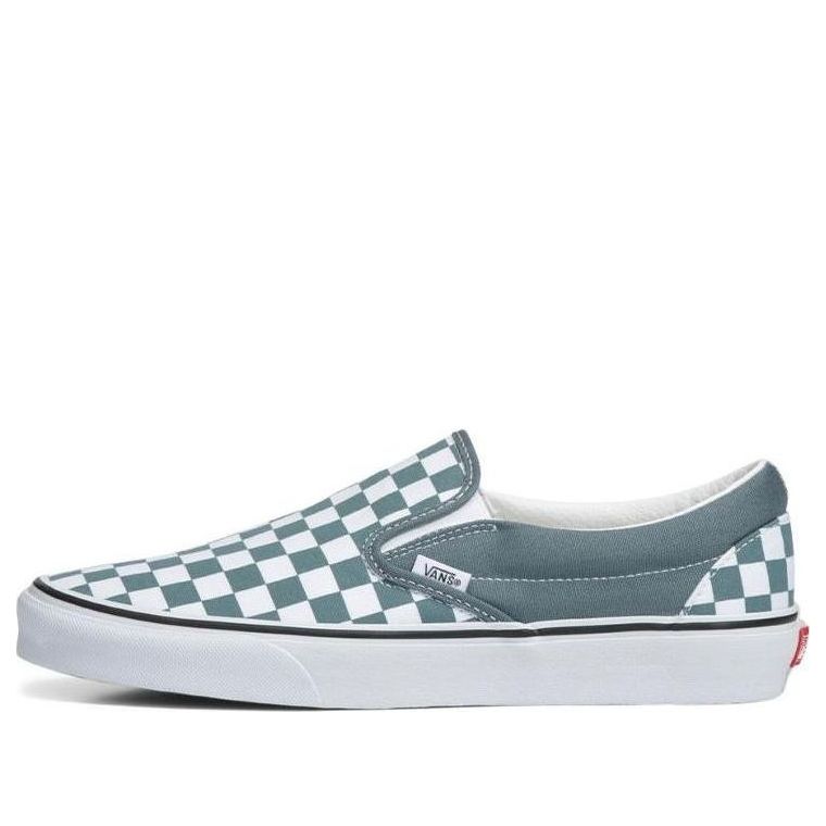 Superge in čevlji Vans Vans Slip-On Checkerboard Zelena | VN0A7Q5DRV2