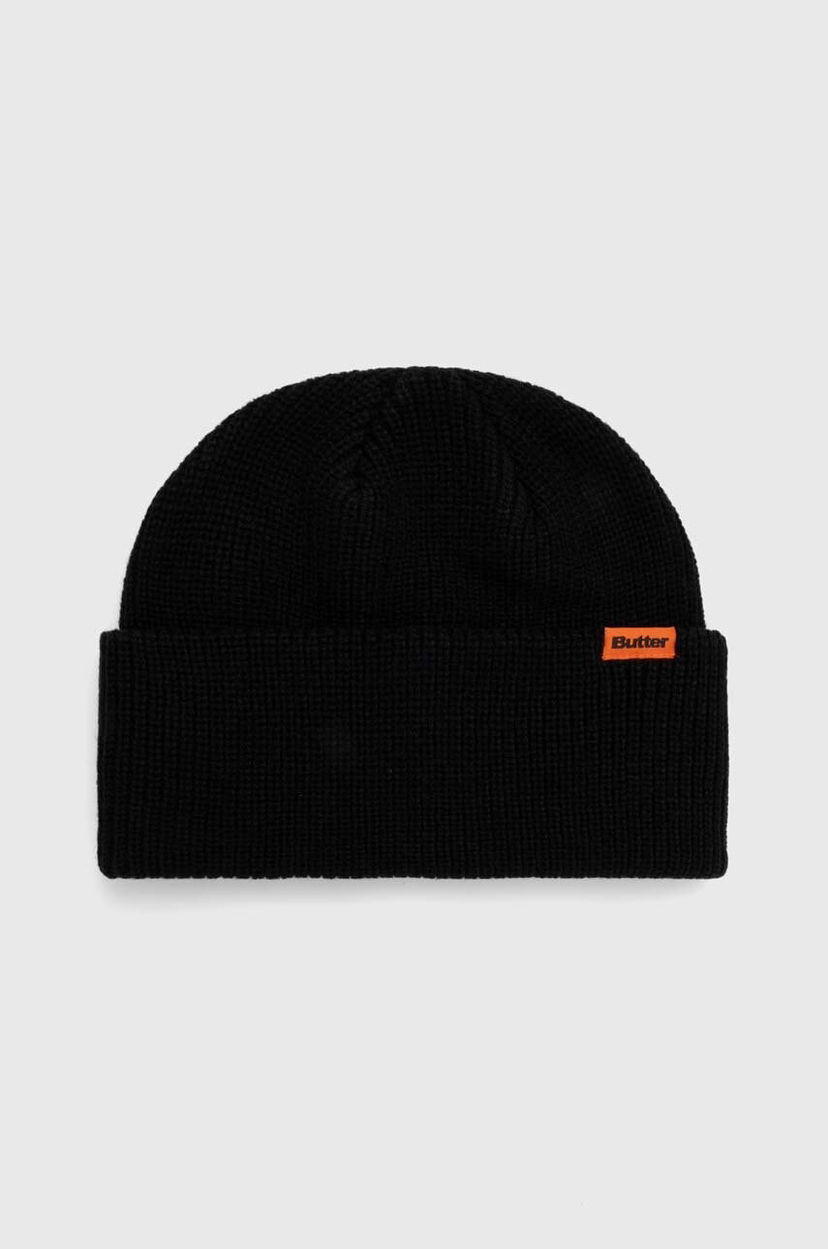 Beanie Butter Goods Butter Goods Tall Wharfie Beanie Črna | BGQ3235801