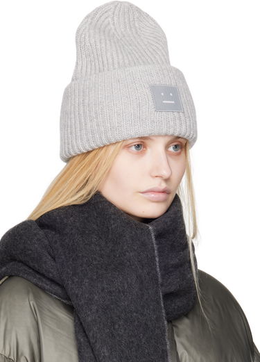Beanie Acne Studios Wool Beanie Modra | C40135-, 4